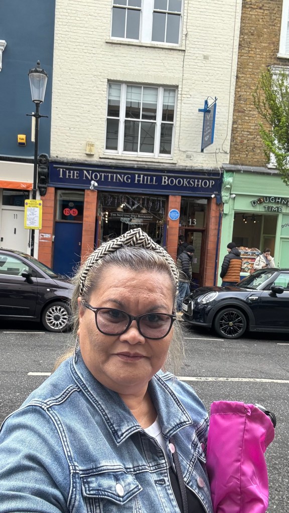 Nothing Hill Book Store and Portobello Market. The next destination is 